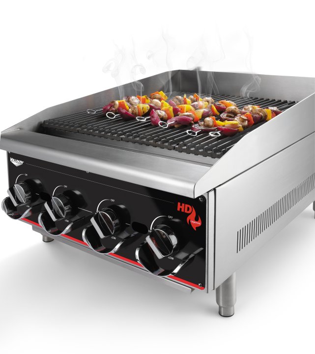 Charbroiler de rocha radiante / lava-pedra Cayenne® 