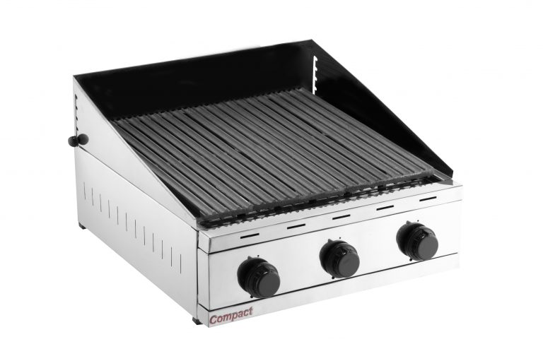 Charbroiler CH600F Frisada gás 635×635 Inox