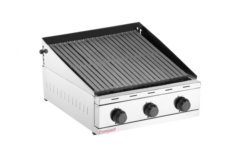 Charbroiler CH600F Frisada gás 635×635 Inox