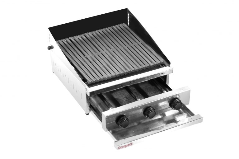 Charbroiler CH600F Frisada gás 635×635 Inox