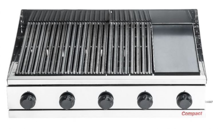 Charbroiler CH900FL Frisada/Lisa gás 630×950 Inox