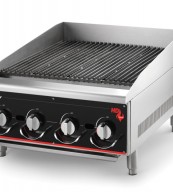 Charbroiler de rocha radiante / lava-pedra Cayenne® 
