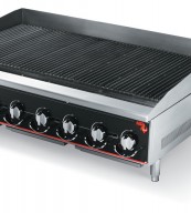 Charbroiler de rocha radiante para trabalhos pesados ??Cayenne® de 48 polegadas / lava
