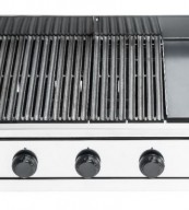 Charbroiler CH900FL Frisada/Lisa gás 630×950 Inox